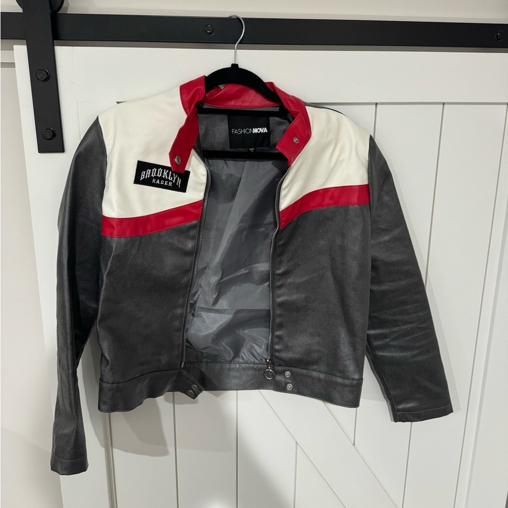 Grey Race Jacket - Picture 4 of 5